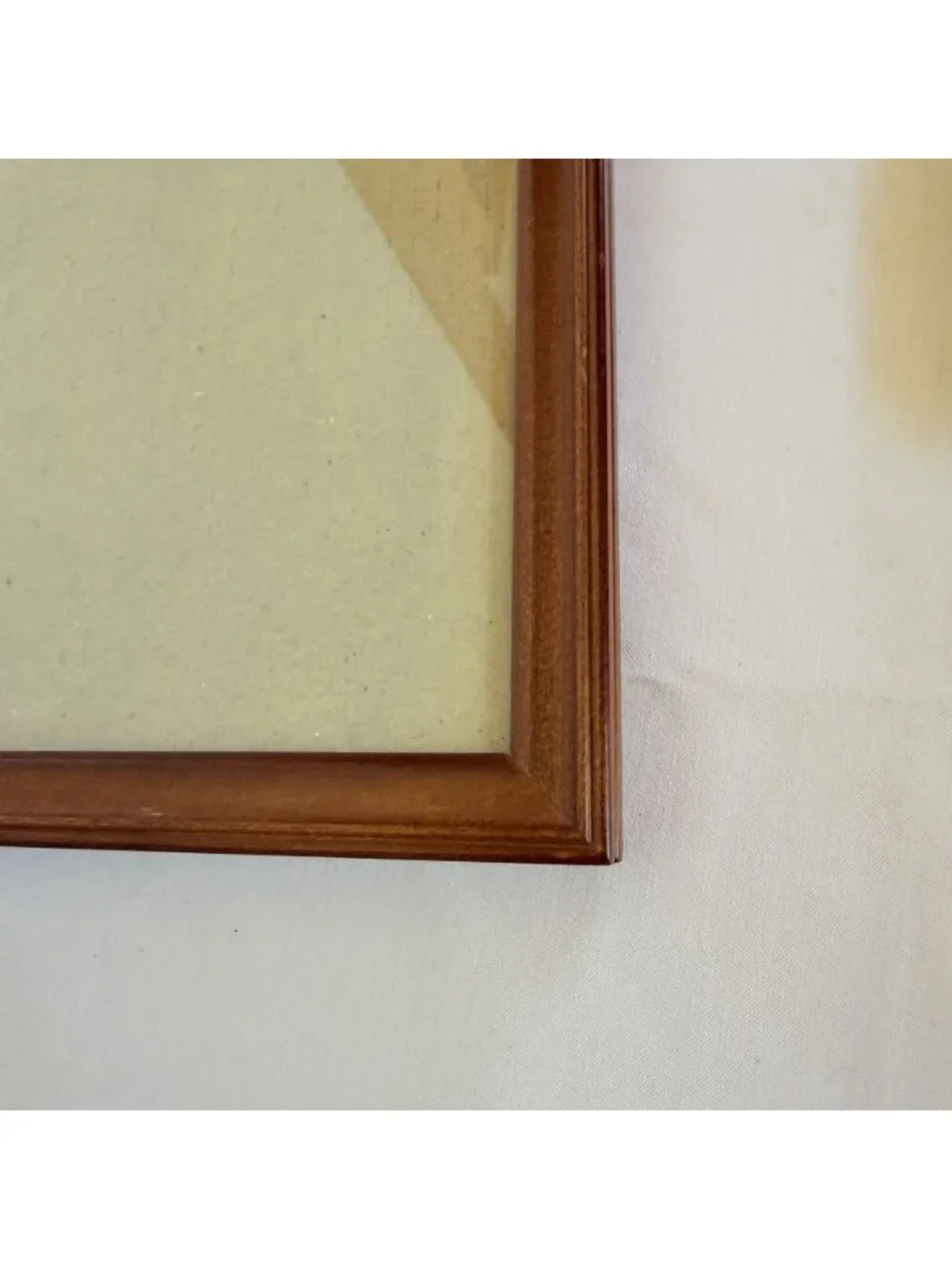 Vintage Light Wood Picture Frame Holds 8x10 Photo Art Farmhouse Cottage Decor